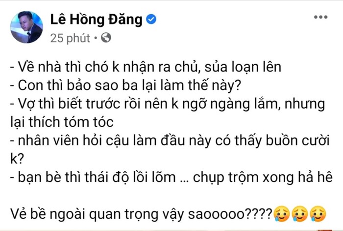 Hé lộ tạo hình phim mới khiến khán giả thấy... thèm mì tôm, Hồng Đăng than thở: 'Vẻ bề ngoài quan trọng vậy sao?' Hé lộ tạo hình phim mới khiến khán giả thấy... thèm mì tôm, Hồng Đăng than thở: 'Vẻ bề ngoài quan trọng vậy sao?'