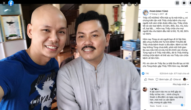 Rộ ảnh nghi vấn Phan Đinh Tùng đang được 'thần y' Võ Hoàng Yên chữa thoát vị đĩa đệm, còn khen rối rít trên Facebook? - 1 Rộ ảnh nghi vấn Phan Đinh Tùng đang được 'thần y' Võ Hoàng Yên chữa thoát vị đĩa đệm, còn khen rối rít trên Facebook? - 1