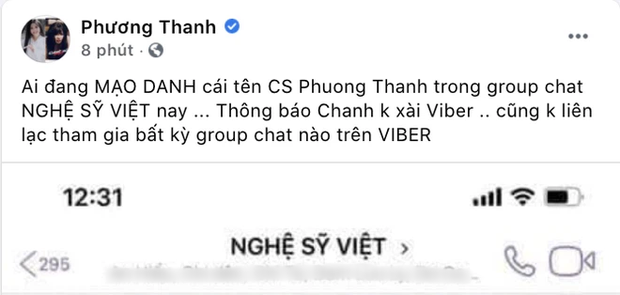 Vụ nhóm chat 'Nghệ sĩ Việt': Phương Thanh tiếp tục đăng đàn giải thích, khẳng định đã đến lúc showbiz cần thanh lọc - 4 Vụ nhóm chat 'Nghệ sĩ Việt': Phương Thanh tiếp tục đăng đàn giải thích, khẳng định đã đến lúc showbiz cần thanh lọc - 4