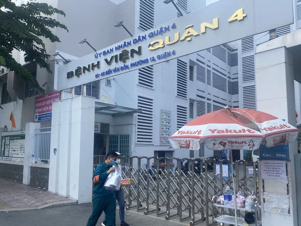 Bệnh viện quận 4 tạm phong tỏa, ngưng khám chữa bệnh - 1 Bệnh viện quận 4 tạm phong tỏa, ngưng khám chữa bệnh - 1
