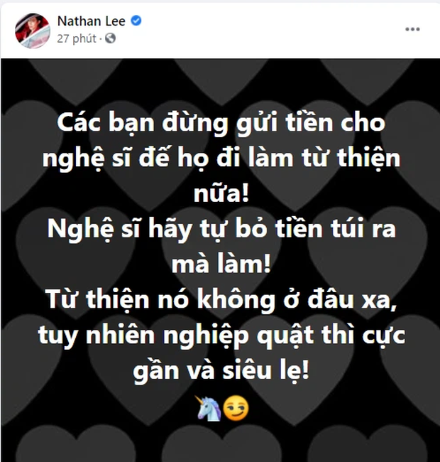 Nathan Lee đăng đàn bực tức 'bà Tiên', netizen đồng loạt gọi tên Thuỷ Tiên: Chuẩn bị nổ drama hay gì đây? - 3 Nathan Lee đăng đàn bực tức 'bà Tiên', netizen đồng loạt gọi tên Thuỷ Tiên: Chuẩn bị nổ drama hay gì đây? - 3