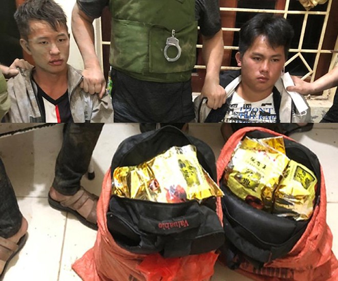 Bắt nhóm đối tượng vận chuyển gần 24kg ma túy Bắt nhóm đối tượng vận chuyển gần 24kg ma túy