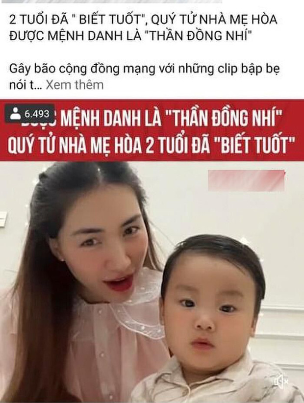 Hòa Minzy phản ứng gay gắt khi con trai 20 tháng tuổi được tung hô là thần đồng: 'Nếu thương Bo xin đừng giật tít lố như thế' Hòa Minzy phản ứng gay gắt khi con trai 20 tháng tuổi được tung hô là thần đồng: 'Nếu thương Bo xin đừng giật tít lố như thế'