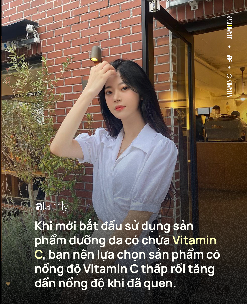 Chuyên gia khẳng định: 'Không phải nồng độ vitamin C càng cao càng tốt', da lão hóa nên dùng 2 lần/ngày - 4 Chuyên gia khẳng định: 'Không phải nồng độ vitamin C càng cao càng tốt', da lão hóa nên dùng 2 lần/ngày - 4