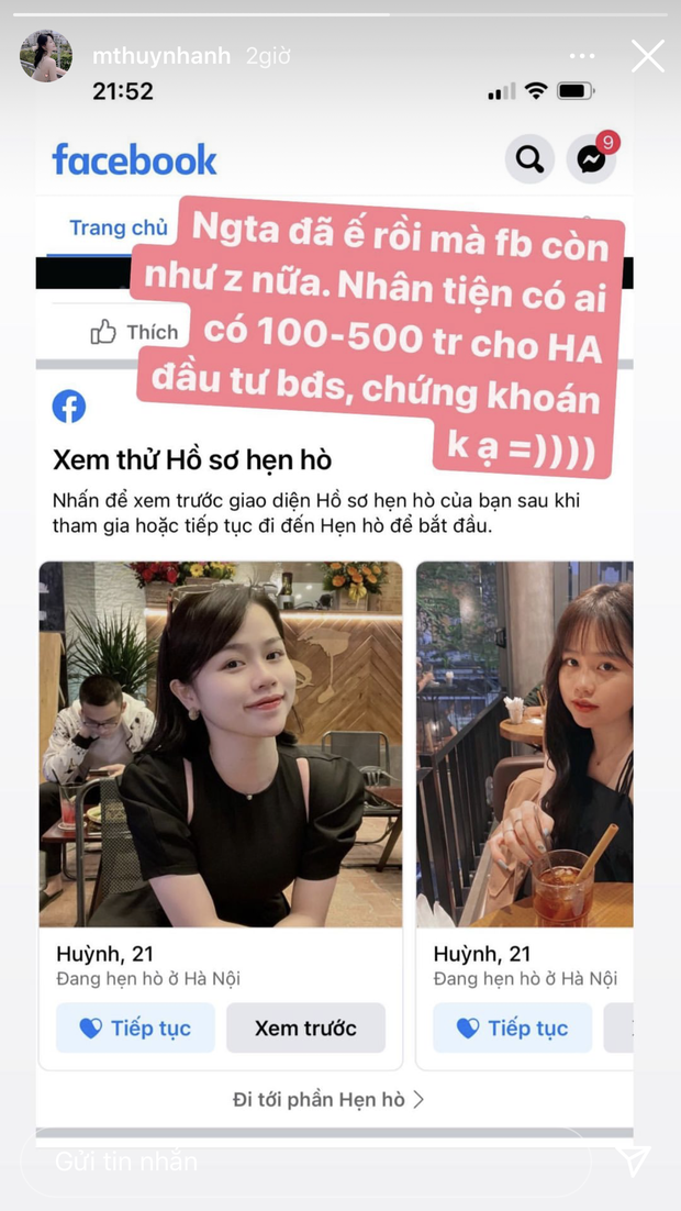Bồ cũ Quang Hải bỗng xuất hiện giữa ồn ào của cô gái muốn bạn trai cho tiền đầu tư, cũng đòi có 100 - 500 triệu - 1 Bồ cũ Quang Hải bỗng xuất hiện giữa ồn ào của cô gái muốn bạn trai cho tiền đầu tư, cũng đòi có 100 - 500 triệu - 1