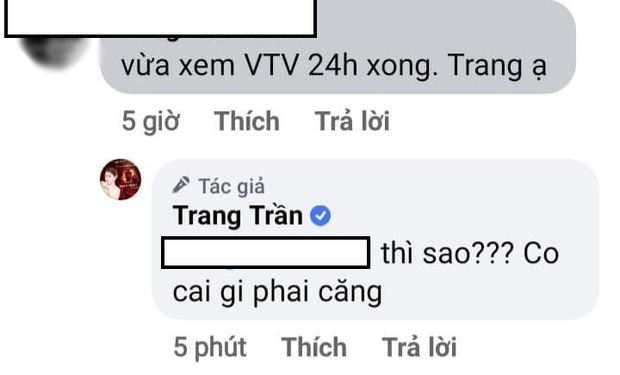 Nói về việc từ thiện nhưng lại bị netizen nhắc chuyện lên bản tin VTV, Trang Trần gây bức xúc khi đáp trả với thái độ thách thức - 2 Nói về việc từ thiện nhưng lại bị netizen nhắc chuyện lên bản tin VTV, Trang Trần gây bức xúc khi đáp trả với thái độ thách thức - 2