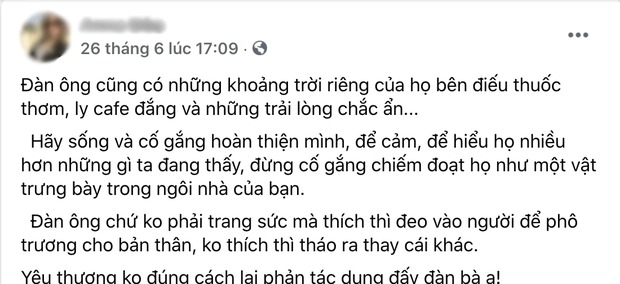 Bị người yêu của chồng cũ 'đá xéo', 'cô Xuyến' Hoàng Yến viết tâm thư đáp trả: 'Mình cùng là phụ nữ, sẽ hạnh phúc và sẽ khổ đau vì yêu như nhau thôi' - 3 Bị người yêu của chồng cũ 'đá xéo', 'cô Xuyến' Hoàng Yến viết tâm thư đáp trả: 'Mình cùng là phụ nữ, sẽ hạnh phúc và sẽ khổ đau vì yêu như nhau thôi' - 3