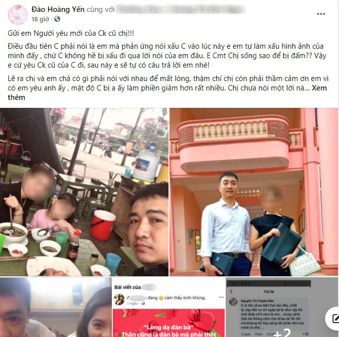 Bị người yêu của chồng cũ 'đá xéo', 'cô Xuyến' Hoàng Yến viết tâm thư đáp trả: 'Mình cùng là phụ nữ, sẽ hạnh phúc và sẽ khổ đau vì yêu như nhau thôi' Bị người yêu của chồng cũ 'đá xéo', 'cô Xuyến' Hoàng Yến viết tâm thư đáp trả: 'Mình cùng là phụ nữ, sẽ hạnh phúc và sẽ khổ đau vì yêu như nhau thôi'