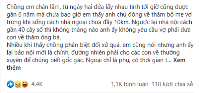 Chồng tuyên bố 'nội mới quan trọng', nhưng hành động vượt sức tưởng tượng của cô ngay sau đó lại khiến anh 'đứng hình' tại chỗ Chồng tuyên bố 'nội mới quan trọng', nhưng hành động vượt sức tưởng tượng của cô ngay sau đó lại khiến anh 'đứng hình' tại chỗ