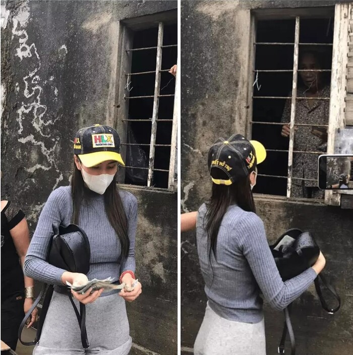 Loạt sao Việt bị chỉ trích vì đi giày lênh khênh, ăn mặc hở hang khi làm từ thiện - 7 Loạt sao Việt bị chỉ trích vì đi giày lênh khênh, ăn mặc hở hang khi làm từ thiện - 7
