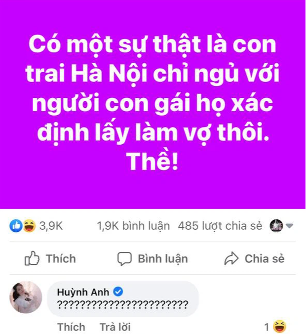 Bồ cũ Quang Hải có phản ứng trước phát ngôn 'con trai Hà Nội chỉ ngủ với người xác định làm vợ' - 2 Bồ cũ Quang Hải có phản ứng trước phát ngôn 'con trai Hà Nội chỉ ngủ với người xác định làm vợ' - 2
