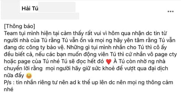 MXH vừa xôn xao thông tin Hải Tú xuất hiện sau nửa năm 'mất tích', Sơn Tùng có ngay động thái lạ? MXH vừa xôn xao thông tin Hải Tú xuất hiện sau nửa năm 'mất tích', Sơn Tùng có ngay động thái lạ?