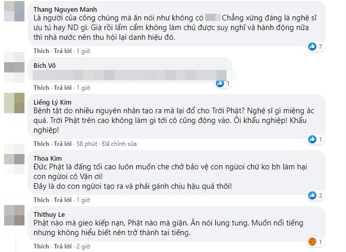 Hết Trấn Thành gây tranh cãi vì cầu xin 'mẹ thiên nhiên nương tay' giữa dịch Covid-19, đến lượt NSND Hồng Vân bị chỉ trích vì mong 'Trời Phật ngừng gieo kiếp nạn' - 2 Hết Trấn Thành gây tranh cãi vì cầu xin 'mẹ thiên nhiên nương tay' giữa dịch Covid-19, đến lượt NSND Hồng Vân bị chỉ trích vì mong 'Trời Phật ngừng gieo kiếp nạn' - 2