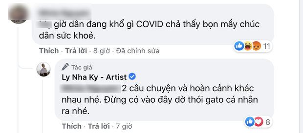 Bị chỉ trích khoe của, không quan tâm sức khoẻ người dân giữa dịch, Lý Nhã Kỳ gay gắt đáp trả 1:1 cả loạt - 5 Bị chỉ trích khoe của, không quan tâm sức khoẻ người dân giữa dịch, Lý Nhã Kỳ gay gắt đáp trả 1:1 cả loạt - 5