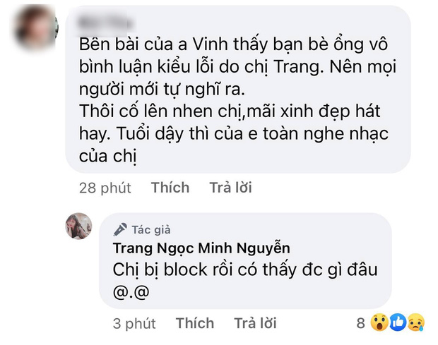 Khẳng định chia tay trong hòa bình, Lương Minh Trang lại tiết lộ bị Vinh Râu chặn Facebook khiến nhiều người khó hiểu - 1 Khẳng định chia tay trong hòa bình, Lương Minh Trang lại tiết lộ bị Vinh Râu chặn Facebook khiến nhiều người khó hiểu - 1