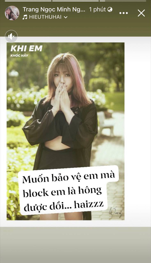 Khẳng định chia tay trong hòa bình, Lương Minh Trang lại tiết lộ bị Vinh Râu chặn Facebook khiến nhiều người khó hiểu - 2 Khẳng định chia tay trong hòa bình, Lương Minh Trang lại tiết lộ bị Vinh Râu chặn Facebook khiến nhiều người khó hiểu - 2