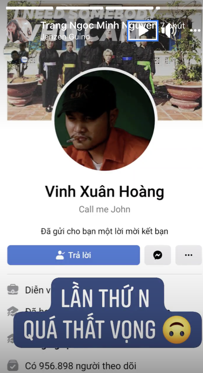Lương Minh Trang lại bị Vinh Râu chặn Facebook và giờ... block cả số điện thoại? - 3 Lương Minh Trang lại bị Vinh Râu chặn Facebook và giờ... block cả số điện thoại? - 3