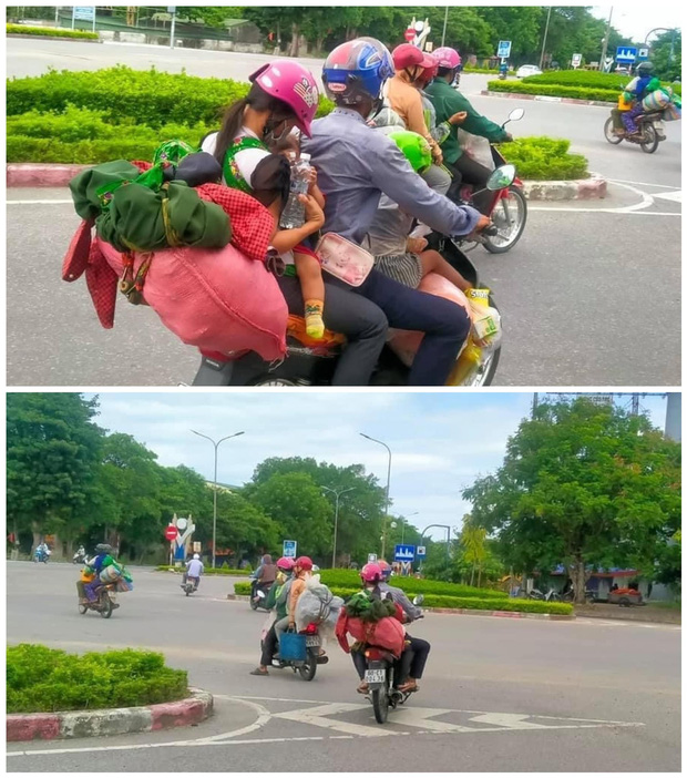 Xót xa cảnh người dân vạ vật chạy xe máy vượt hàng ngàn km về Nghệ An tránh dịch và những tấm phong bì nghĩa tình khiến nhiều người ấm lòng - 1 Xót xa cảnh người dân vạ vật chạy xe máy vượt hàng ngàn km về Nghệ An tránh dịch và những tấm phong bì nghĩa tình khiến nhiều người ấm lòng - 1