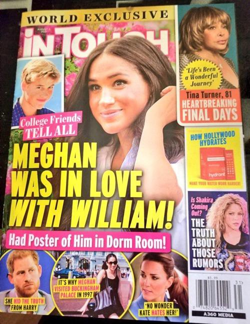 Tiết lộ mới gây sốc: Meghan Markle từng thích Hoàng tử William, dán ảnh anh chồng khắp phòng Tiết lộ mới gây sốc: Meghan Markle từng thích Hoàng tử William, dán ảnh anh chồng khắp phòng