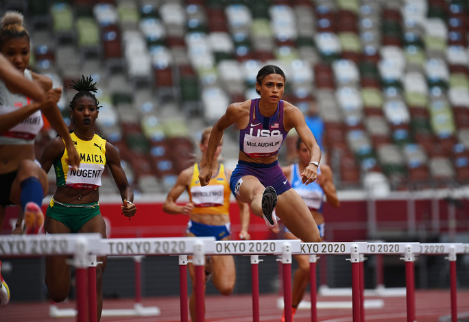 Olympic Tokyo ngày 31-7: Quách Thị Lan giành vé dự bán kết 400m rào nữ - 1 Olympic Tokyo ngày 31-7: Quách Thị Lan giành vé dự bán kết 400m rào nữ - 1