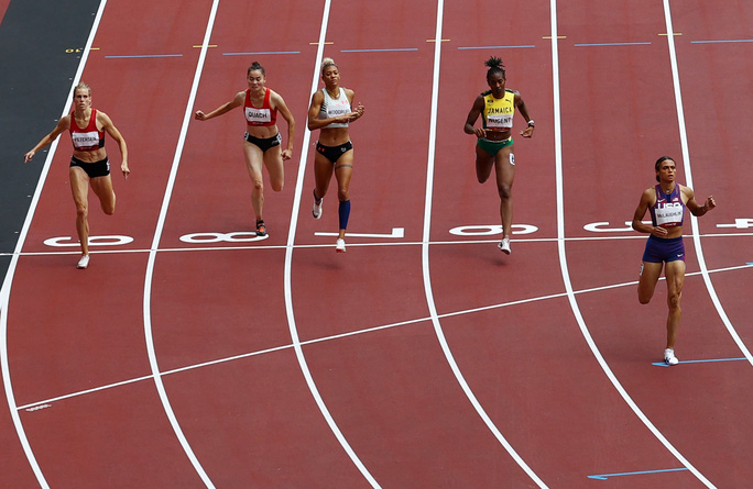 Olympic Tokyo ngày 31-7: Quách Thị Lan giành vé dự bán kết 400m rào nữ - 2 Olympic Tokyo ngày 31-7: Quách Thị Lan giành vé dự bán kết 400m rào nữ - 2