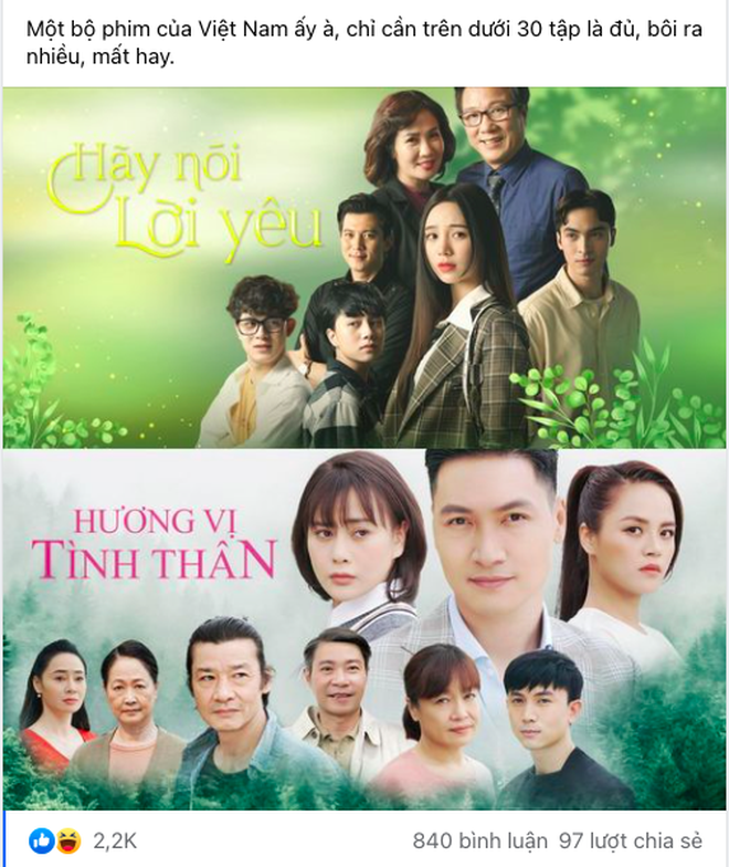 Càng dài càng 'mất chất', netizen Việt yêu cầu Hương Vị Tình Thân & Hãy Nói Lời Yêu hãy 'biết điểm dừng' - 5 Càng dài càng 'mất chất', netizen Việt yêu cầu Hương Vị Tình Thân & Hãy Nói Lời Yêu hãy 'biết điểm dừng' - 5