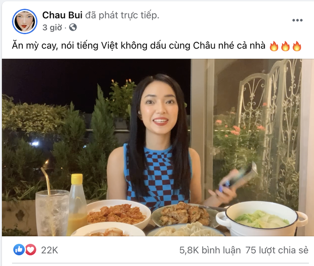 Châu Bùi bị 'ném đá' khi livestream đọc tiếng Việt không dấu với loạt nội dung 'gây lú', dễ hiểu thành thô tục Châu Bùi bị 'ném đá' khi livestream đọc tiếng Việt không dấu với loạt nội dung 'gây lú', dễ hiểu thành thô tục