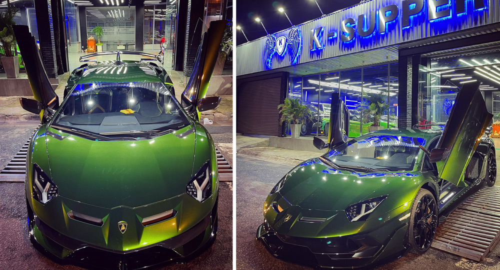 Đại gia 'Vinh cái bang' - người vừa 'tậu' Lamborghini màu xanh độc nhất Việt Nam giàu cỡ nào? - 1 Đại gia 'Vinh cái bang' - người vừa 'tậu' Lamborghini màu xanh độc nhất Việt Nam giàu cỡ nào? - 1