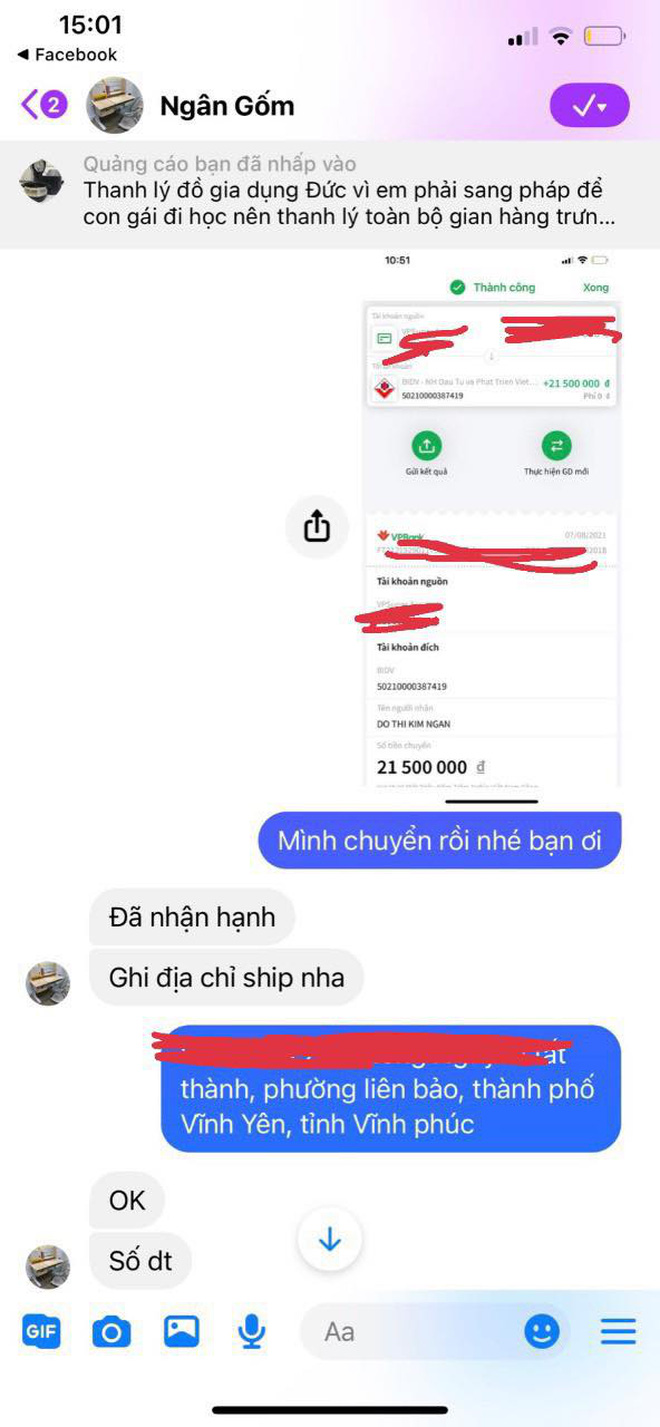 Hàng loạt nạn nhân bức xúc tố cáo chiêu trò lừa đảo tinh vi của 'nữ đại gia Ngân gốm': Bán hàng kiểu chảnh, hàng hiệu nhưng giá rẻ chỉ bằng 1/2, 1/3 thị trường - 13 Hàng loạt nạn nhân bức xúc tố cáo chiêu trò lừa đảo tinh vi của 'nữ đại gia Ngân gốm': Bán hàng kiểu chảnh, hàng hiệu nhưng giá rẻ chỉ bằng 1/2, 1/3 thị trường - 13