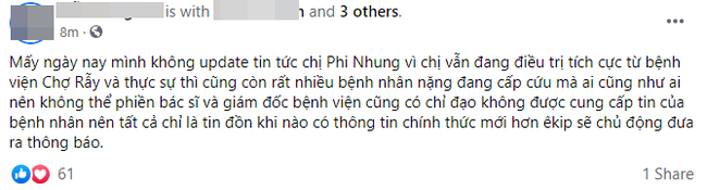 Quản lý tiết lộ tình trạng hiện giờ của Phi Nhung sau thời gian điều trị Covid-19 Quản lý tiết lộ tình trạng hiện giờ của Phi Nhung sau thời gian điều trị Covid-19