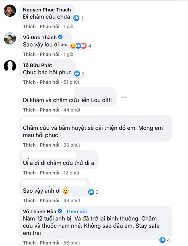 1 nam ca sĩ bất ngờ chia sẻ về bệnh liệt dây thần kinh số 7 nửa mặt không cử động được, Only C, Thành Thỏ và loạt sao vô cùng lo lắng - 2 1 nam ca sĩ bất ngờ chia sẻ về bệnh liệt dây thần kinh số 7 nửa mặt không cử động được, Only C, Thành Thỏ và loạt sao vô cùng lo lắng - 2