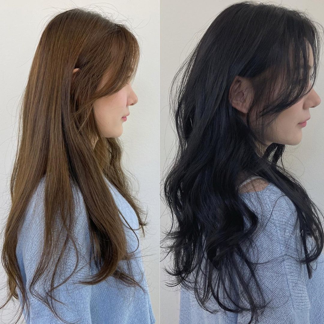 4 kiểu tóc đen không bị già, trái lại còn rất trẻ trung và giúp visual xinh hơn vài chân kính - 2 4 kiểu tóc đen không bị già, trái lại còn rất trẻ trung và giúp visual xinh hơn vài chân kính - 2