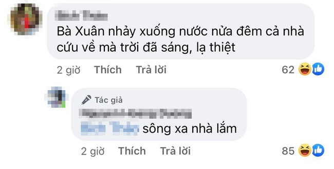 Hương vị tình thân: Dân mạng thắc mắc bà Xuân nhảy cầu ban đêm, về nhà ban ngày, ekip giải thích nhưng liền bị phản bác - 5 Hương vị tình thân: Dân mạng thắc mắc bà Xuân nhảy cầu ban đêm, về nhà ban ngày, ekip giải thích nhưng liền bị phản bác - 5