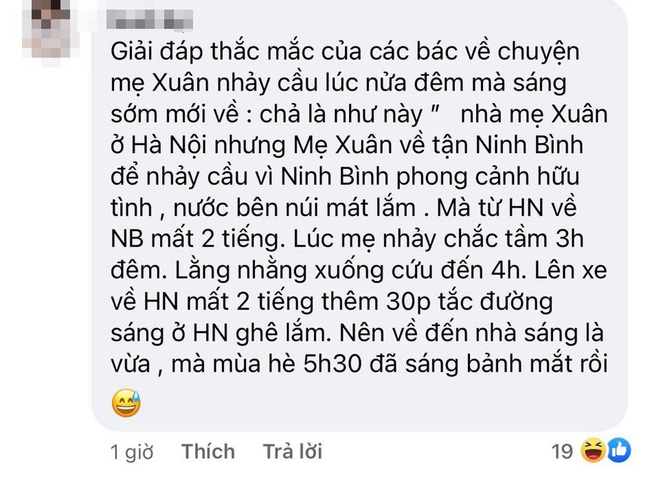 Hương vị tình thân: Dân mạng thắc mắc bà Xuân nhảy cầu ban đêm, về nhà ban ngày, ekip giải thích nhưng liền bị phản bác - 8 Hương vị tình thân: Dân mạng thắc mắc bà Xuân nhảy cầu ban đêm, về nhà ban ngày, ekip giải thích nhưng liền bị phản bác - 8