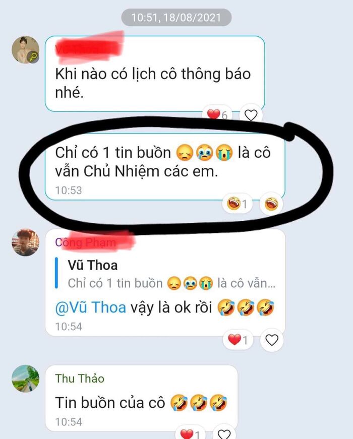 Cô giáo thông báo 'tin buồn', học trò lại tỏ vẻ thích thú khi phát hiện lí do đặc biệt này! - 1 Cô giáo thông báo 'tin buồn', học trò lại tỏ vẻ thích thú khi phát hiện lí do đặc biệt này! - 1