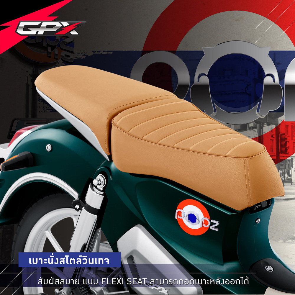 Xe máy Thái tựa Honda Cub ăn điểm vì giá cực rẻ, thiết kế "chặt chém" kèm bình xăng 4 lít - 4 Xe máy Thái tựa Honda Cub ăn điểm vì giá cực rẻ, thiết kế "chặt chém" kèm bình xăng 4 lít - 4