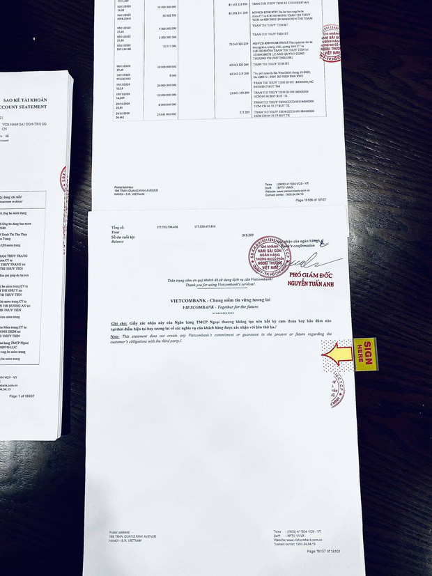 Thuỷ Tiên công bố 18.000 trang sao kê ngân hàng, làm rõ các khoản thu - chi và chốt 1 ý đặc biệt quan trọng - 3 Thuỷ Tiên công bố 18.000 trang sao kê ngân hàng, làm rõ các khoản thu - chi và chốt 1 ý đặc biệt quan trọng - 3