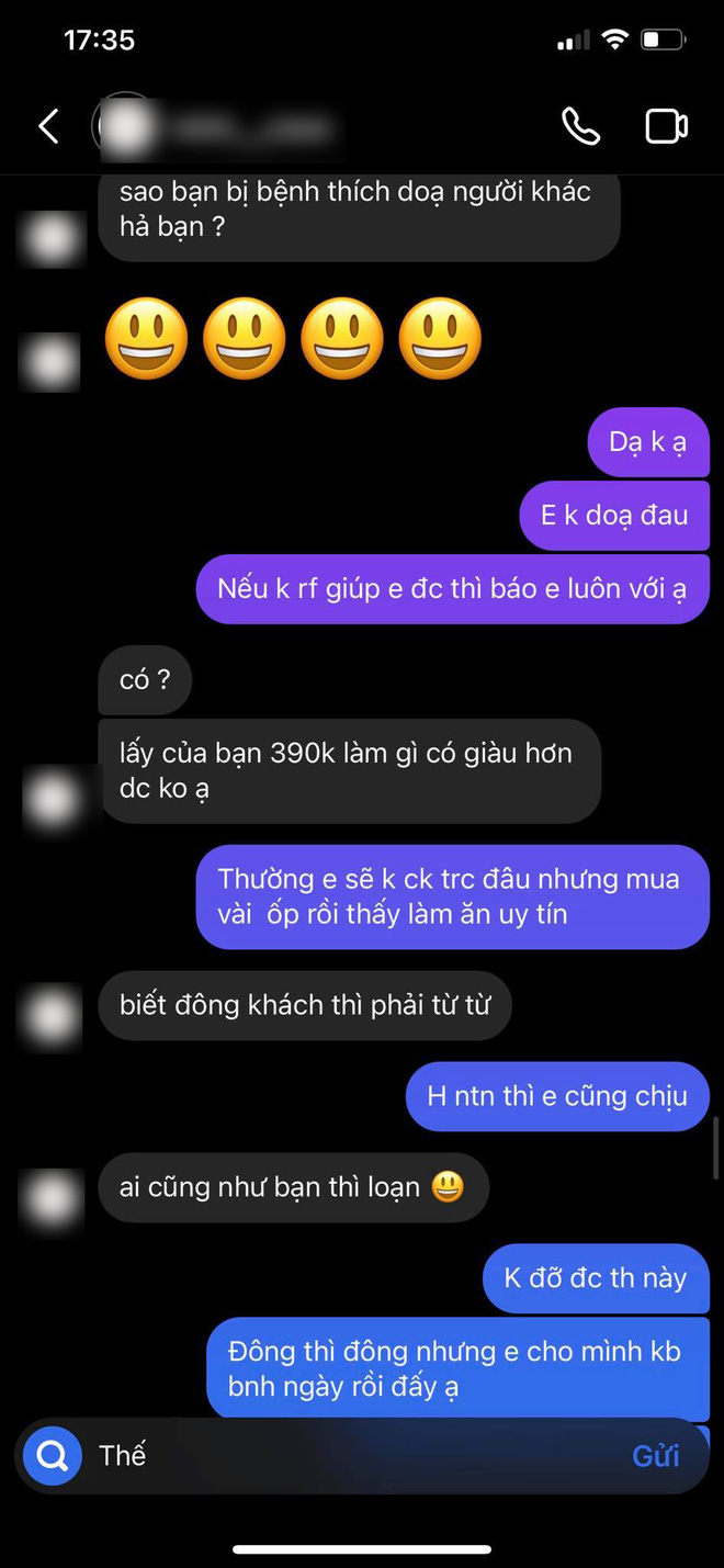 Màn đối đáp gây sốc của 1 cửa hàng có tiếng tại Hà Nội: Liên tục đổi giọng, mắng khách hàng 'im miệng' và chỉ chuyển lại 300k dù khách đã đặt 390k tiền ốp điện thoại - 10 Màn đối đáp gây sốc của 1 cửa hàng có tiếng tại Hà Nội: Liên tục đổi giọng, mắng khách hàng 'im miệng' và chỉ chuyển lại 300k dù khách đã đặt 390k tiền ốp điện thoại - 10