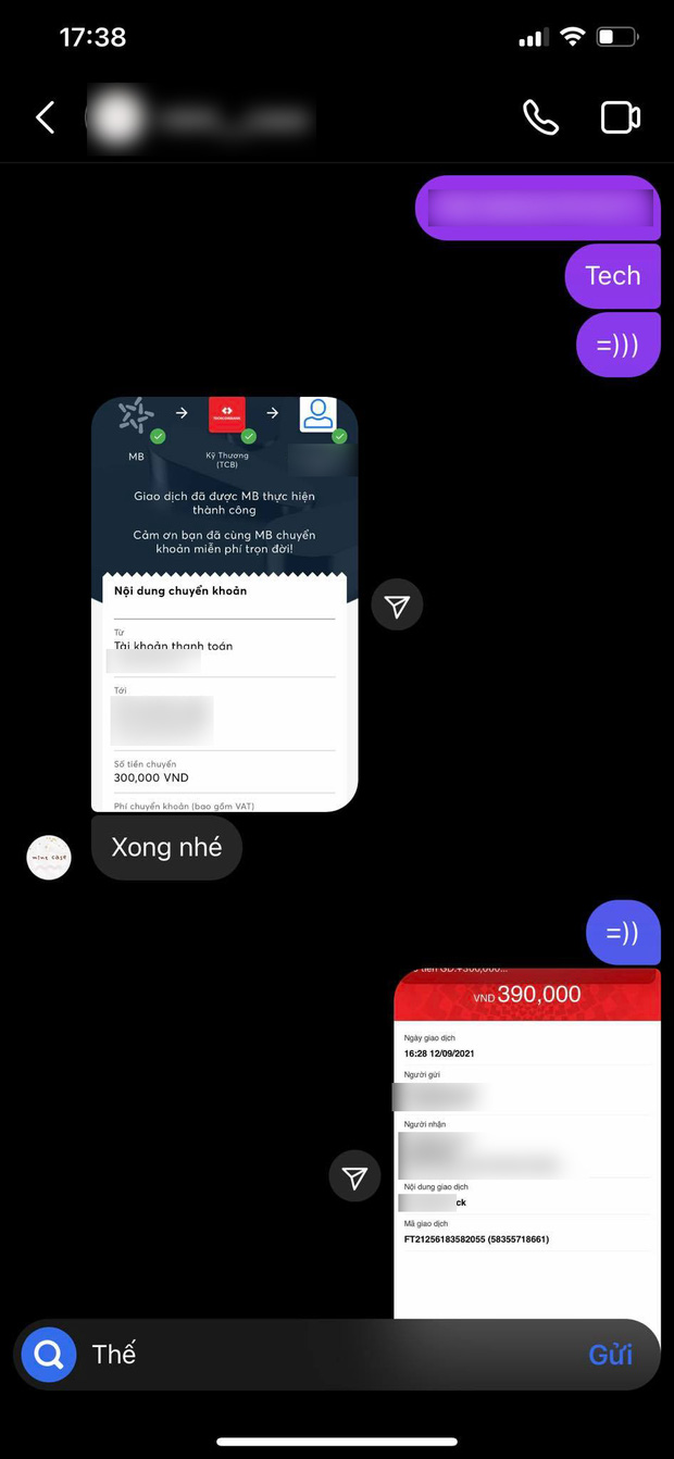 Màn đối đáp gây sốc của 1 cửa hàng có tiếng tại Hà Nội: Liên tục đổi giọng, mắng khách hàng 'im miệng' và chỉ chuyển lại 300k dù khách đã đặt 390k tiền ốp điện thoại - 14 Màn đối đáp gây sốc của 1 cửa hàng có tiếng tại Hà Nội: Liên tục đổi giọng, mắng khách hàng 'im miệng' và chỉ chuyển lại 300k dù khách đã đặt 390k tiền ốp điện thoại - 14