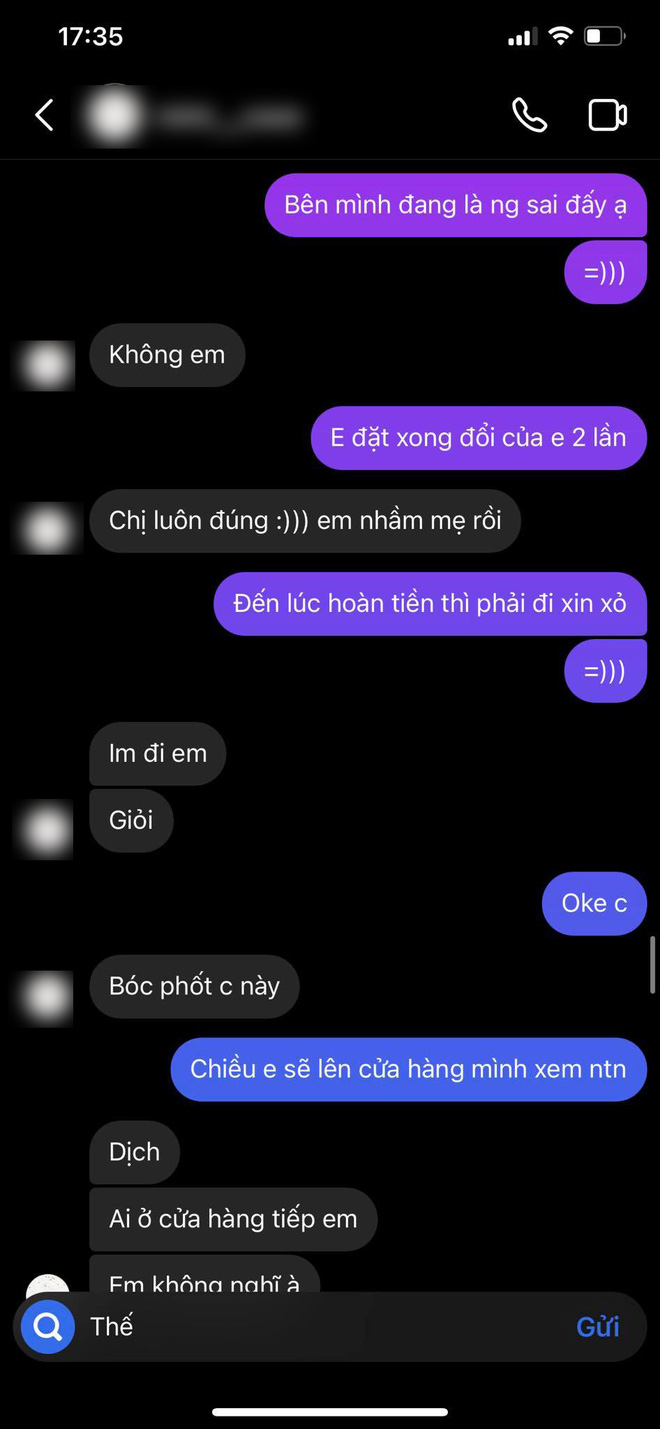 Màn đối đáp gây sốc của 1 cửa hàng có tiếng tại Hà Nội: Liên tục đổi giọng, mắng khách hàng 'im miệng' và chỉ chuyển lại 300k dù khách đã đặt 390k tiền ốp điện thoại - 7 Màn đối đáp gây sốc của 1 cửa hàng có tiếng tại Hà Nội: Liên tục đổi giọng, mắng khách hàng 'im miệng' và chỉ chuyển lại 300k dù khách đã đặt 390k tiền ốp điện thoại - 7