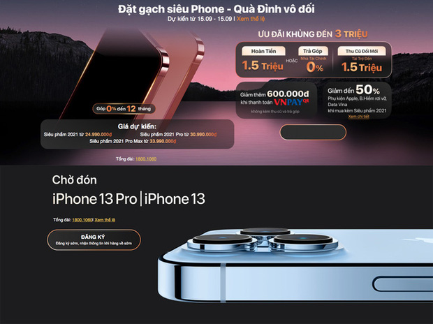 Một nhà bán lẻ Việt Nam bị Apple phạt vì 'lách luật' nhận đặt cọc iPhone 13 - 5 Một nhà bán lẻ Việt Nam bị Apple phạt vì 'lách luật' nhận đặt cọc iPhone 13 - 5