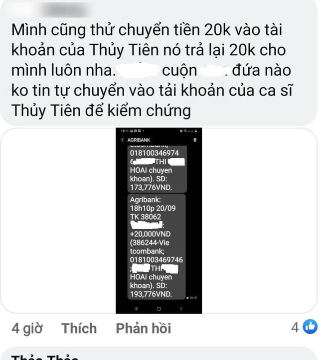 Phía Thuỷ Tiên chính thức lên tiếng về vụ 'tạm khoá báo có' gây xôn xao, đưa ra bằng chứng cụ thể để minh oan! - 2 Phía Thuỷ Tiên chính thức lên tiếng về vụ 'tạm khoá báo có' gây xôn xao, đưa ra bằng chứng cụ thể để minh oan! - 2
