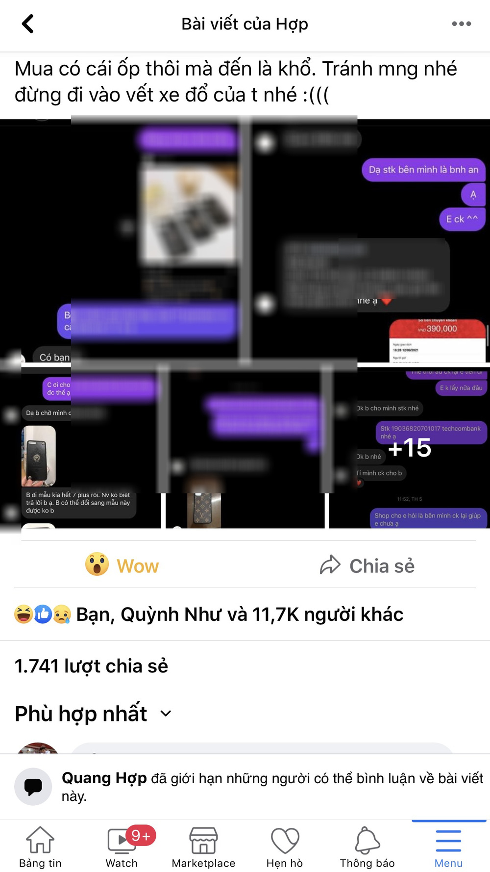 Nhận đơn nhưng không có hàng, tới khi khách yêu cầu hoàn tiền thì nhận phản ứng không ngờ từ chủ shop: 'Chị bực rồi đấy!' Nhận đơn nhưng không có hàng, tới khi khách yêu cầu hoàn tiền thì nhận phản ứng không ngờ từ chủ shop: 'Chị bực rồi đấy!'