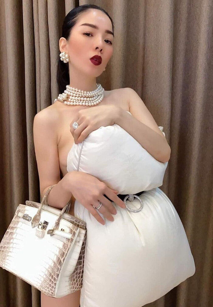 Lệ Quyên ngồi như 'bà hoàng' giữa bộ sưu tập túi hiệu 'sương sương' hàng chục tỷ đồng - 2 Lệ Quyên ngồi như 'bà hoàng' giữa bộ sưu tập túi hiệu 'sương sương' hàng chục tỷ đồng - 2