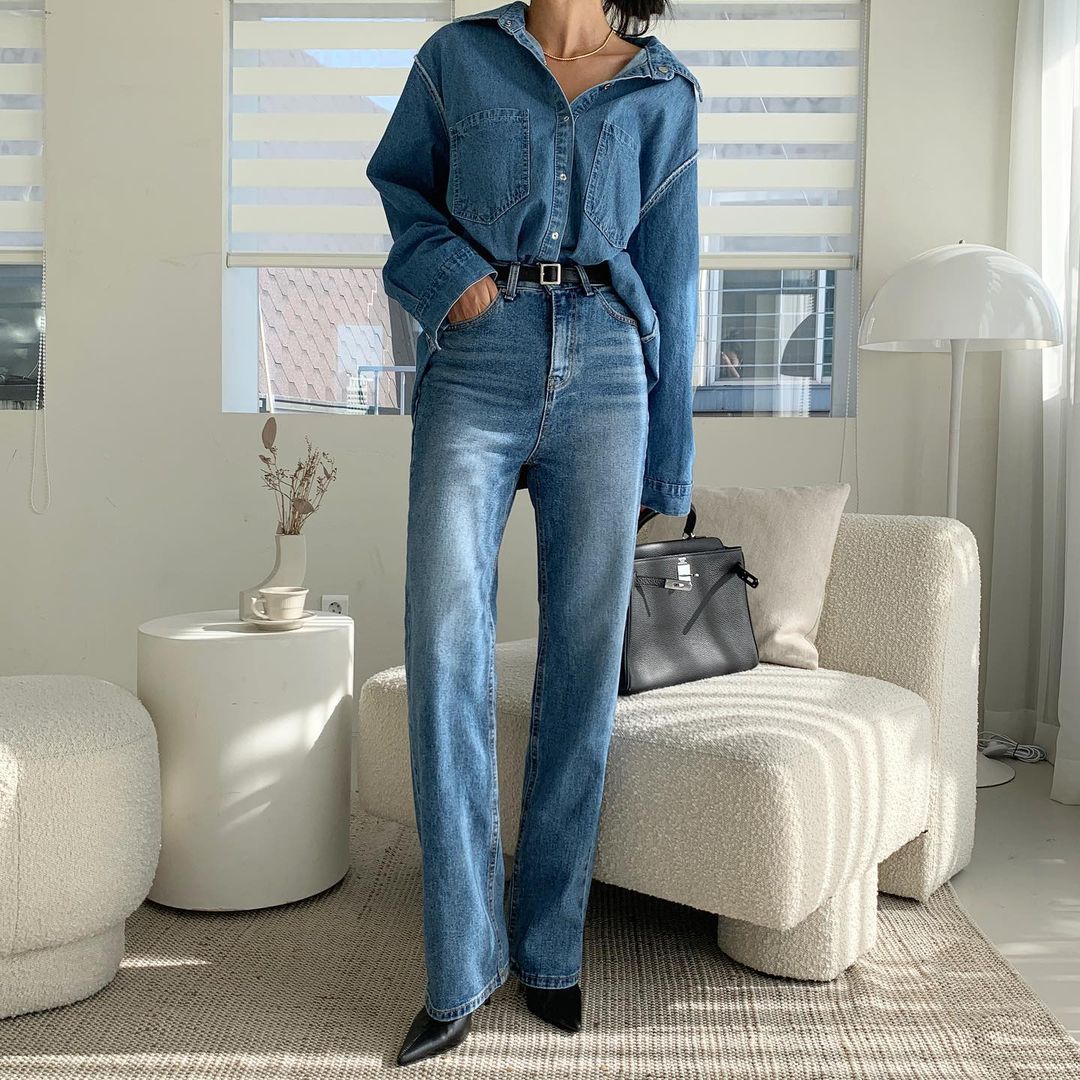 4 món đồ denim hot nhất thu 2021: Nàng 30+ diện thì càng trẻ trung và sang xịn - 16 4 món đồ denim hot nhất thu 2021: Nàng 30+ diện thì càng trẻ trung và sang xịn - 16
