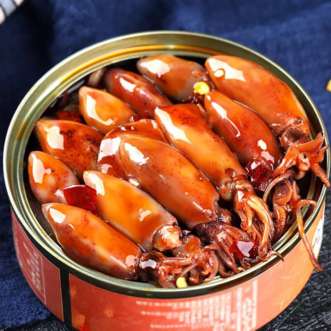 Soi mực đóng hộp hot trend của Trung Quốc dưới kính hiển vi, TikToker phát hiện sự thật kinh hoàng ẩn bên trong - 5 Soi mực đóng hộp hot trend của Trung Quốc dưới kính hiển vi, TikToker phát hiện sự thật kinh hoàng ẩn bên trong - 5