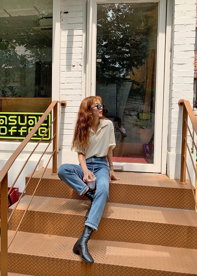 Diện quần jeans, chị em nên mix với 5 kiểu giày bệt này để 100% sành điệu và tôn dáng - 12 Diện quần jeans, chị em nên mix với 5 kiểu giày bệt này để 100% sành điệu và tôn dáng - 12