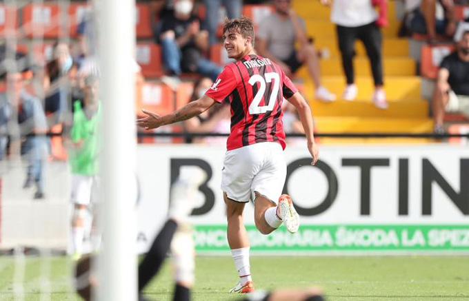Con trai Paolo Maldini lần đầu ghi bàn, Milan tạm chiếm ngôi đầu Con trai Paolo Maldini lần đầu ghi bàn, Milan tạm chiếm ngôi đầu