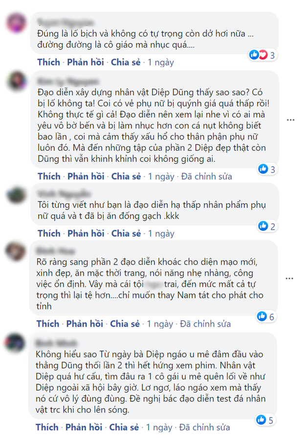 Hương Vị Tình Thân bị chê 'xúc phạm phụ nữ', tình tiết thế nào mà khiến khán giả nổi cơn thịnh nộ? - 3 Hương Vị Tình Thân bị chê 'xúc phạm phụ nữ', tình tiết thế nào mà khiến khán giả nổi cơn thịnh nộ? - 3
