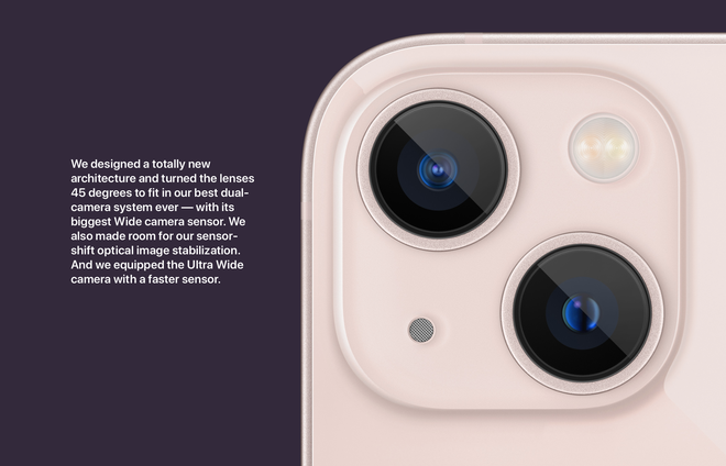 Tại sao iPhone 13 lại có camera đặt chéo? Có phải Apple làm vậy chỉ để cho khác iPhone 12 hay không? - 4 Tại sao iPhone 13 lại có camera đặt chéo? Có phải Apple làm vậy chỉ để cho khác iPhone 12 hay không? - 4
